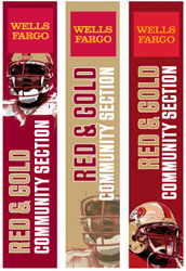SF Wells Fargo Stadium Banners